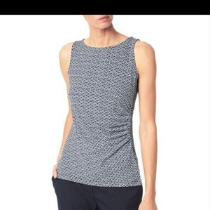Jones New York Sleeveless Top with Zipper